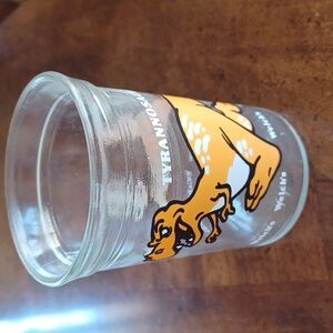 Vintage Welch's T rex glass